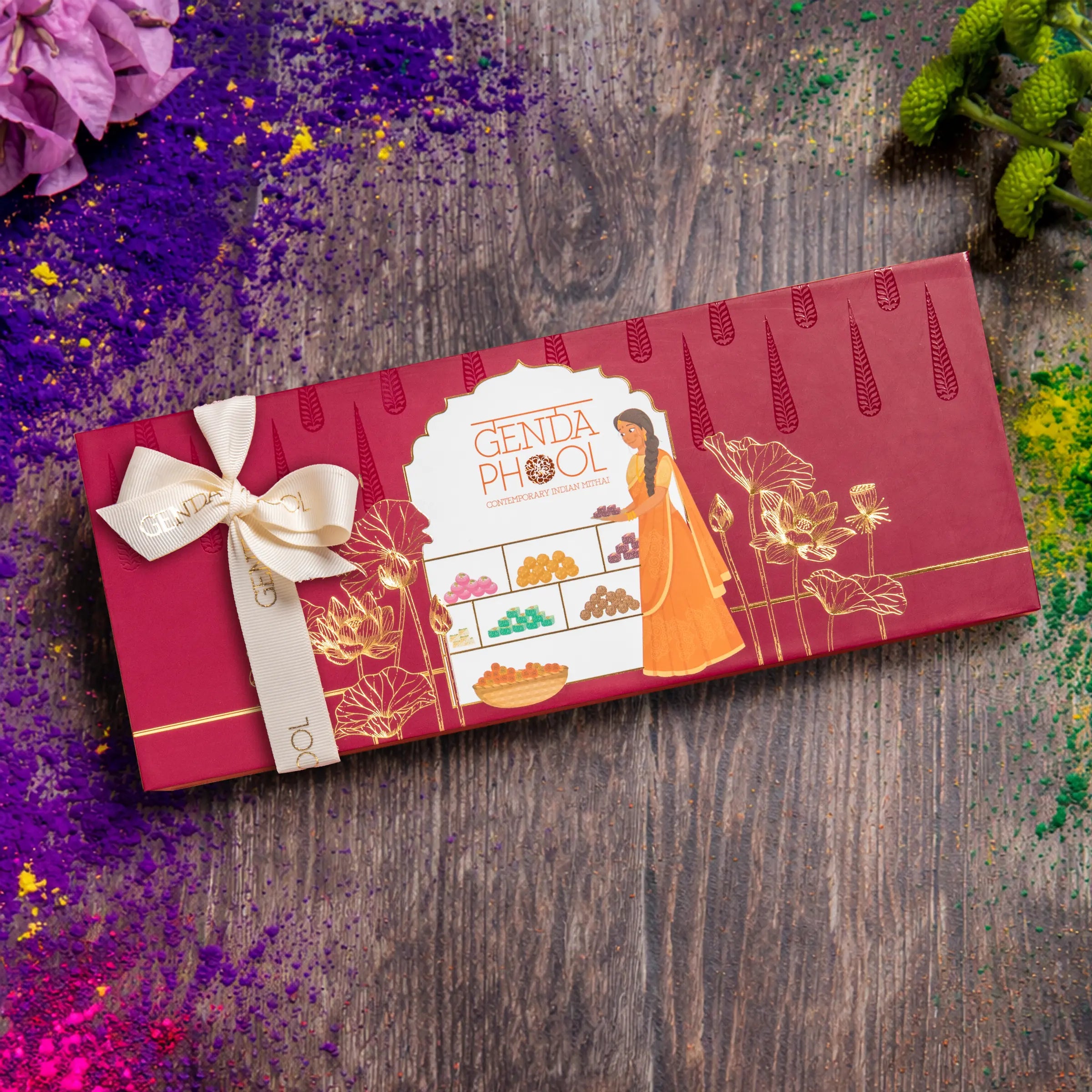 Holi Celebration Gujiya Bites Gift Box (12 Pcs)