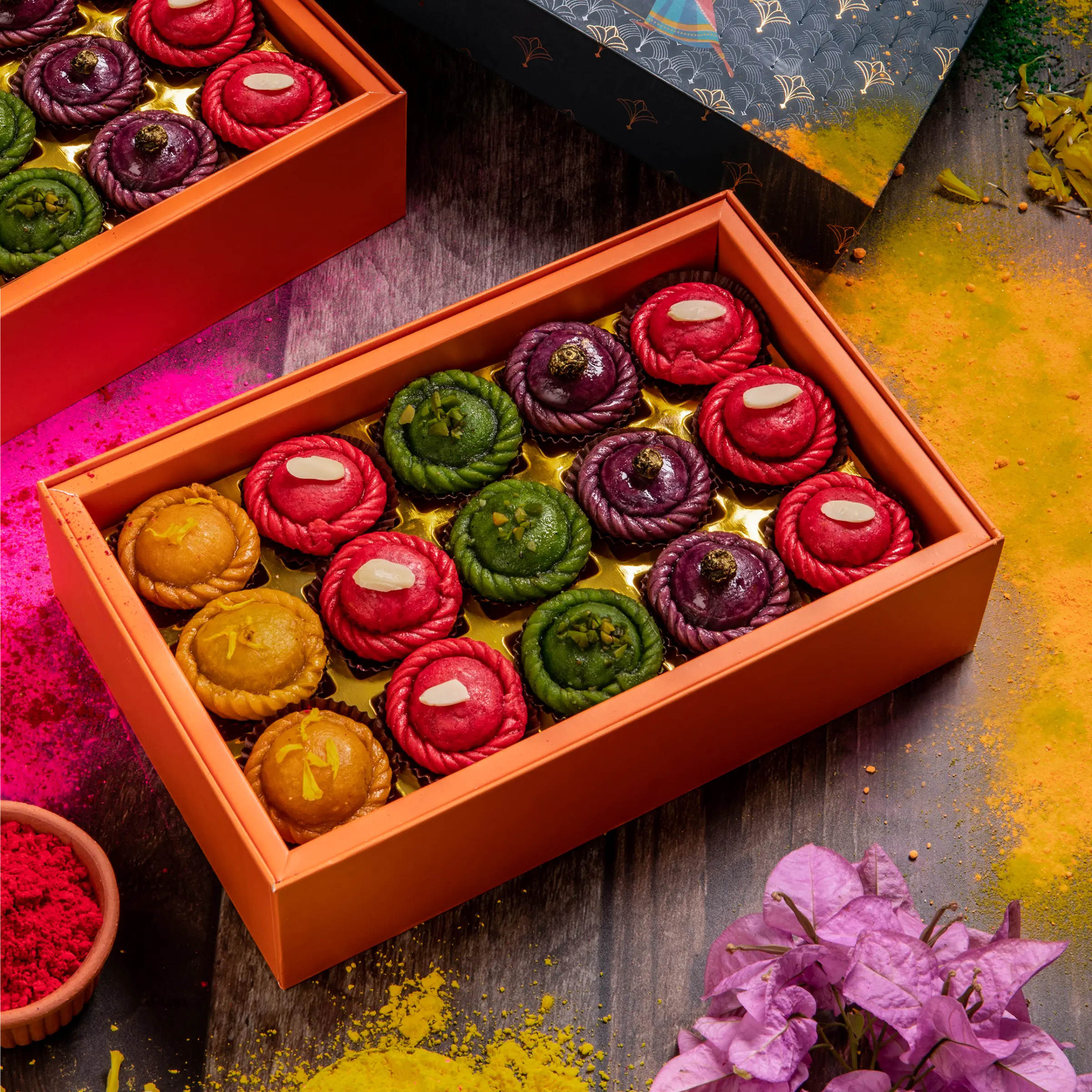 Holi Premium Gujiya Bites Box (15 Pcs)