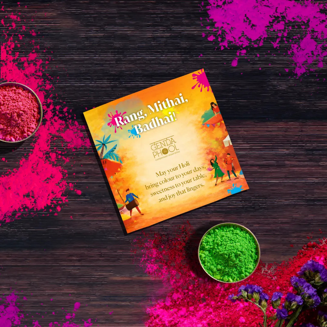 Holi Greeting Card