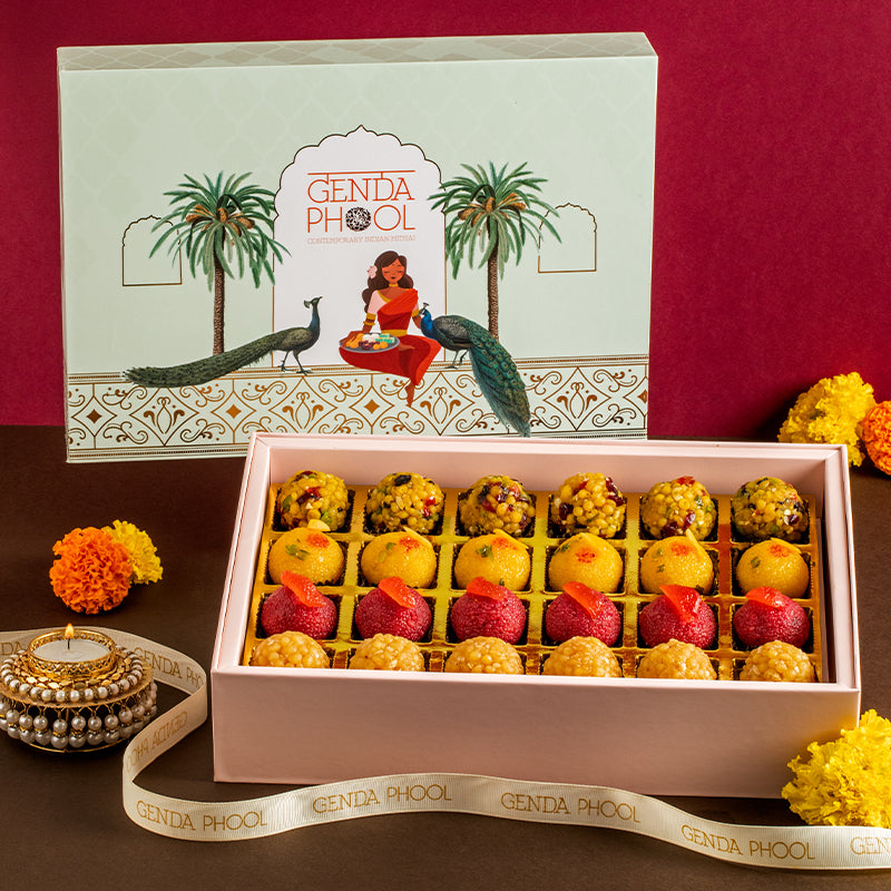 24 Piece Boondi Laddu Box
