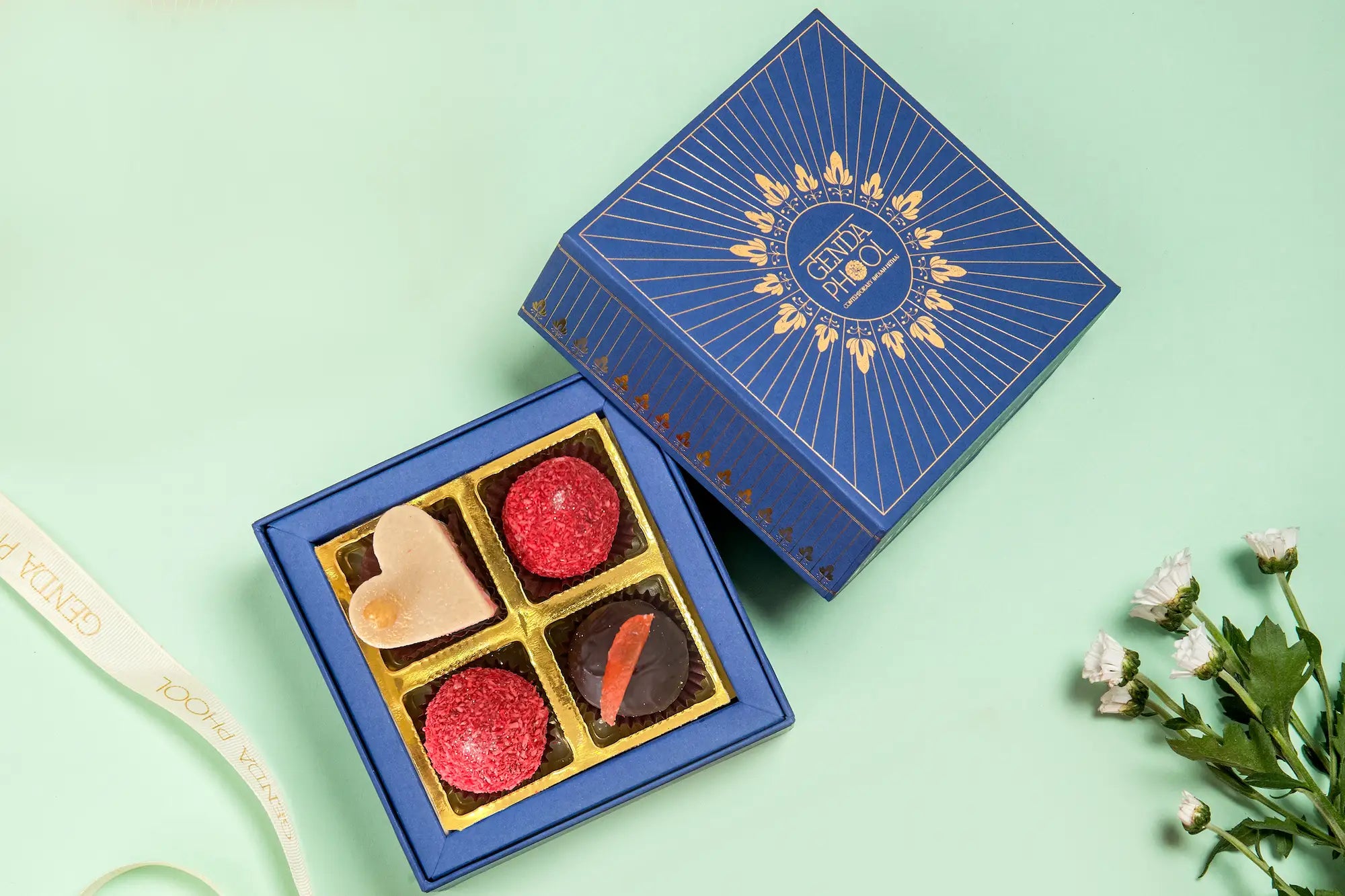 Assorted Mithai Box (4 Pcs)