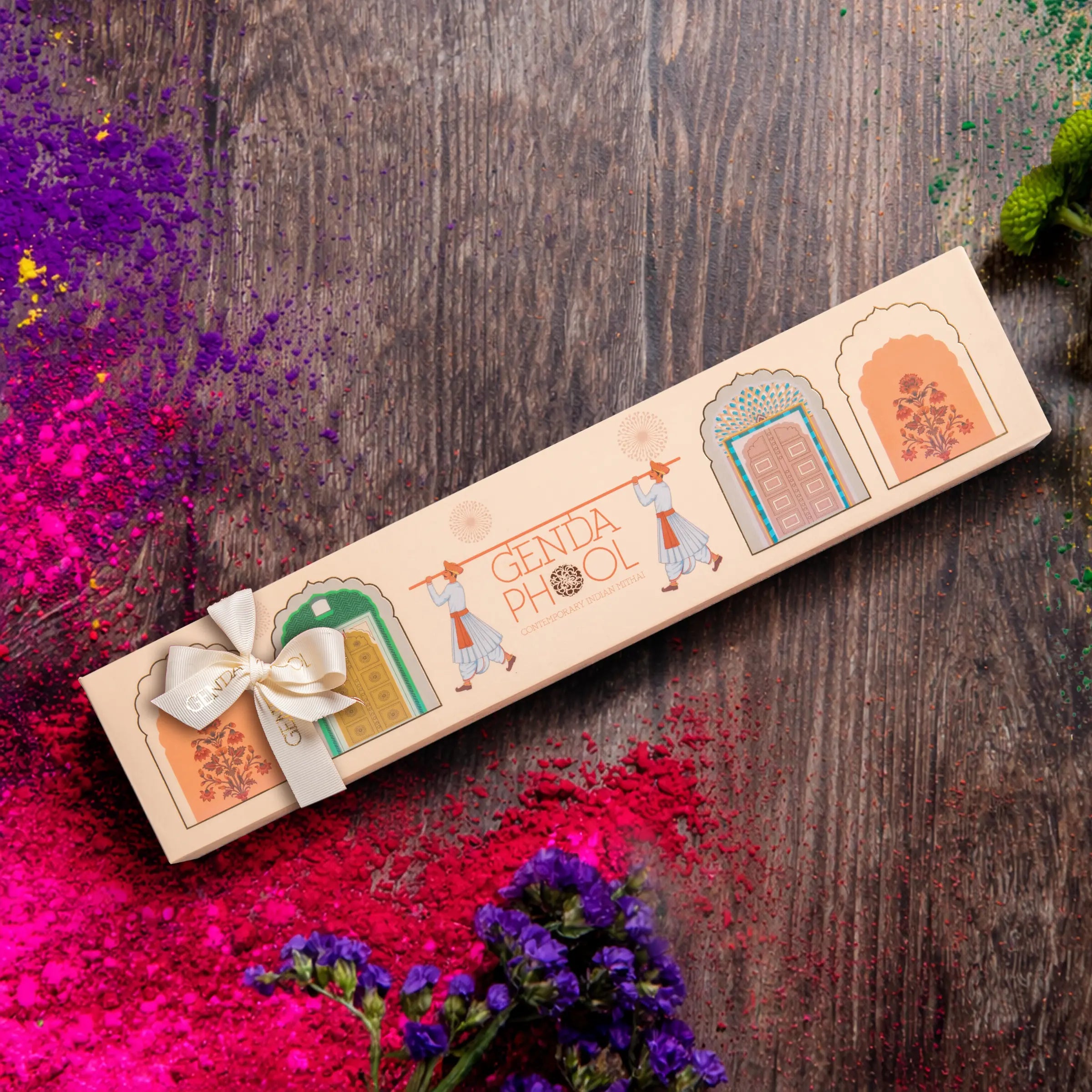 Holi Festive Gujiya Bites Box (7 Pcs)