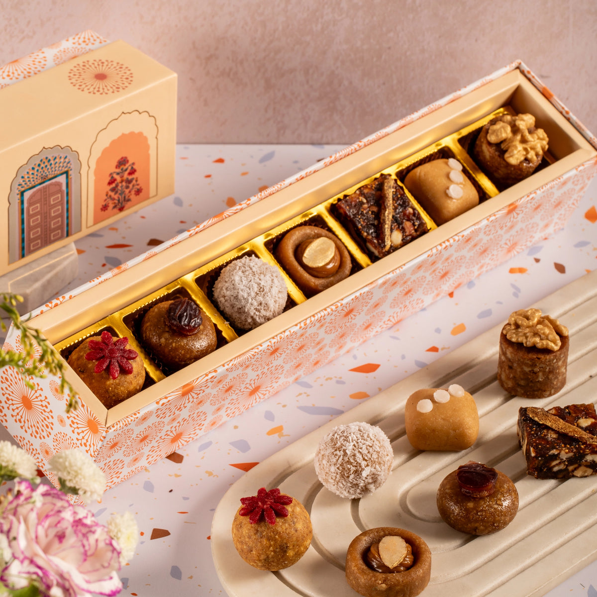 7 Piece Refined Sugar-free Mithai Box