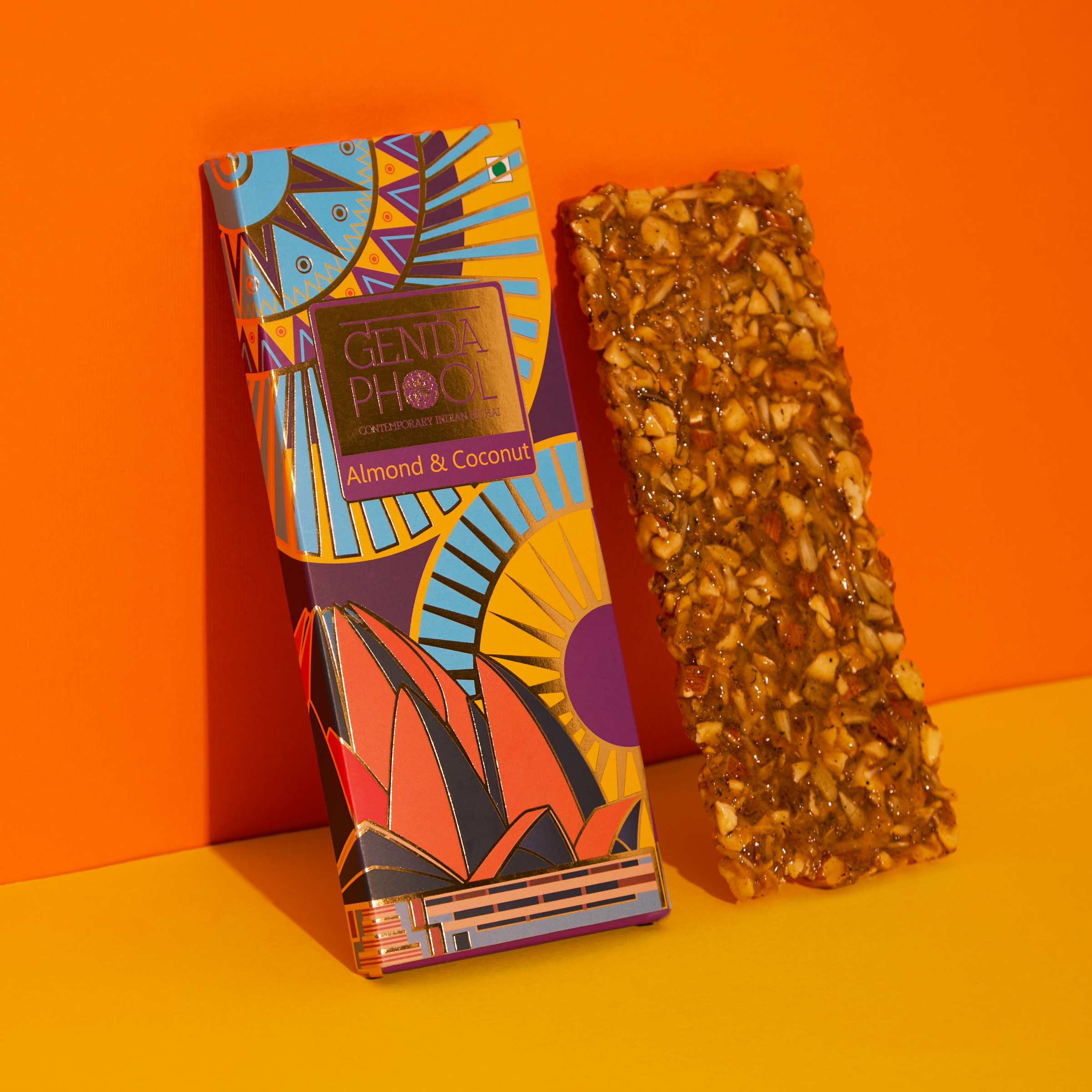 Almond & Coconut Chikki Bar