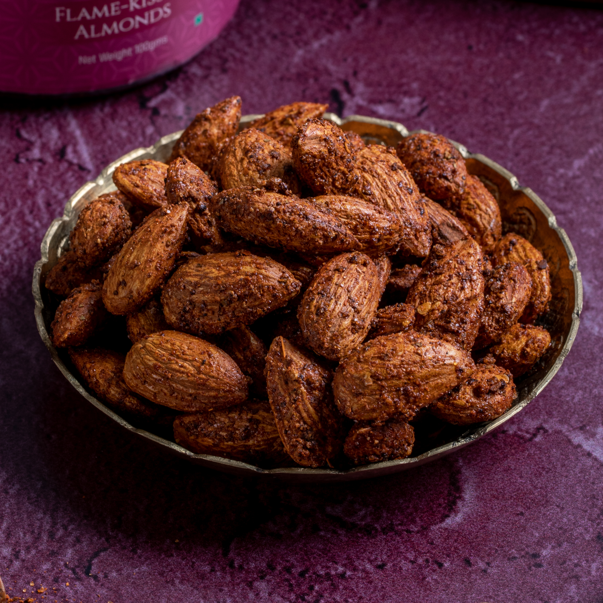 Flame-kissed Almonds