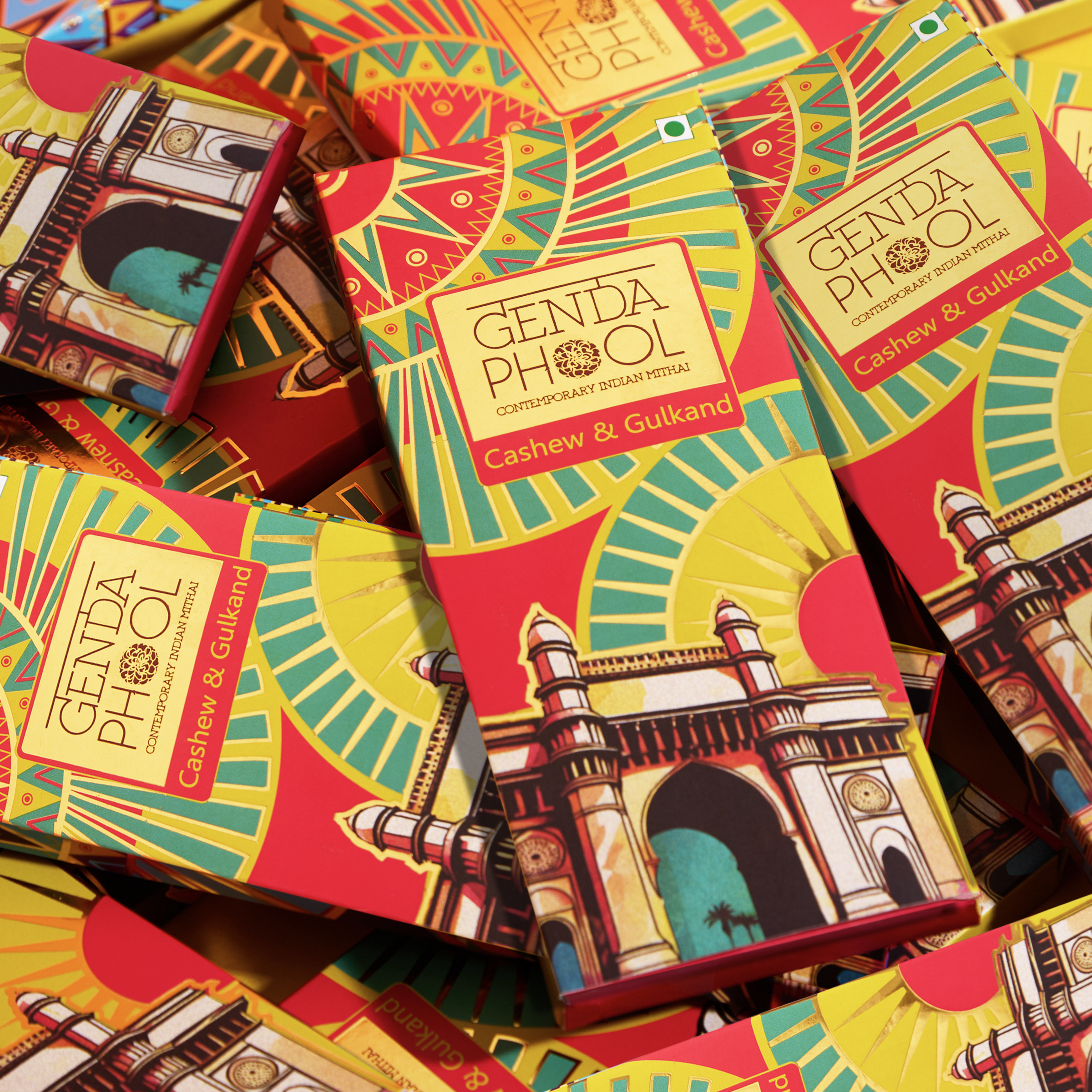 Cashew & Gulkand Chikki