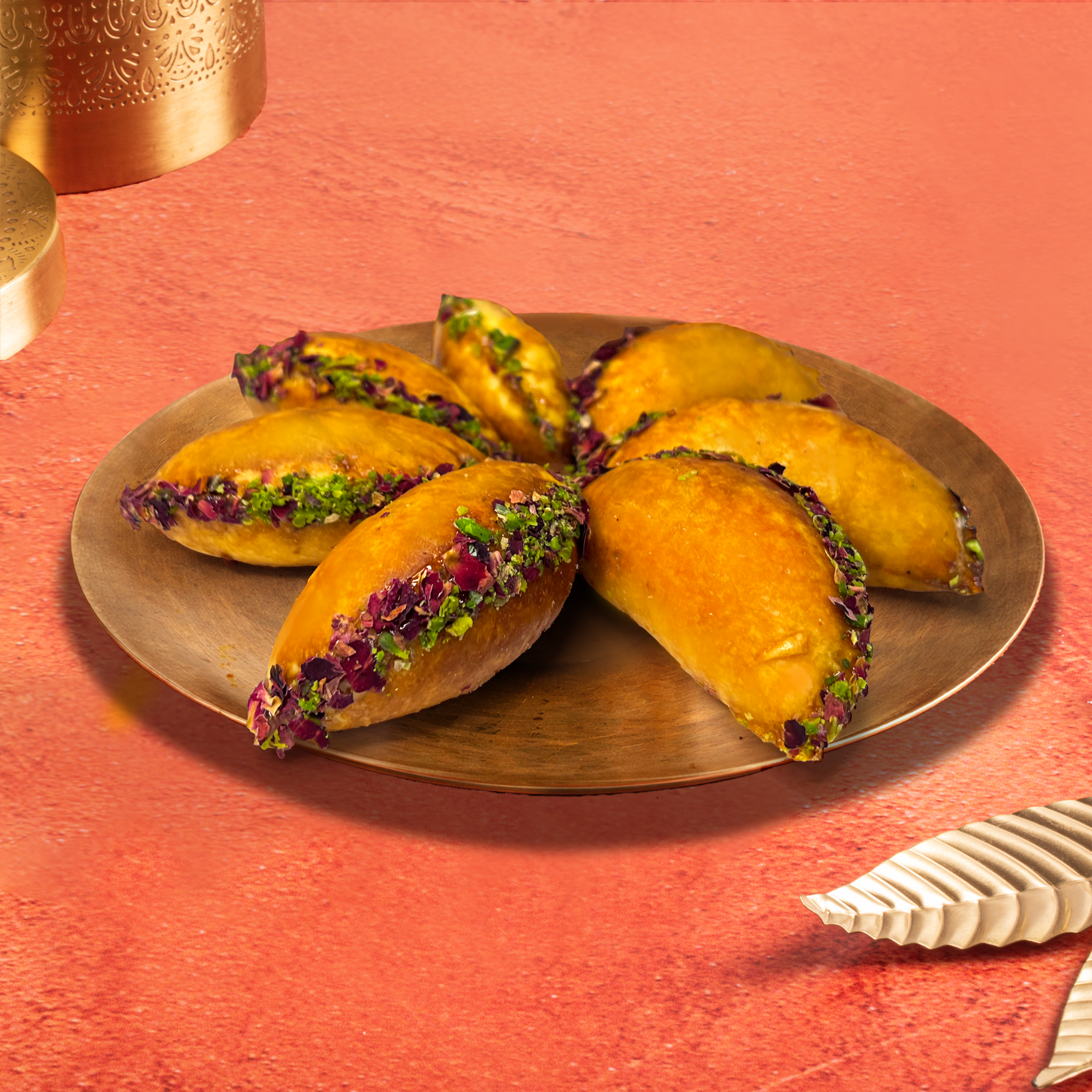 Holi Classic Baked Gujiya (Pack of 10 Pcs)