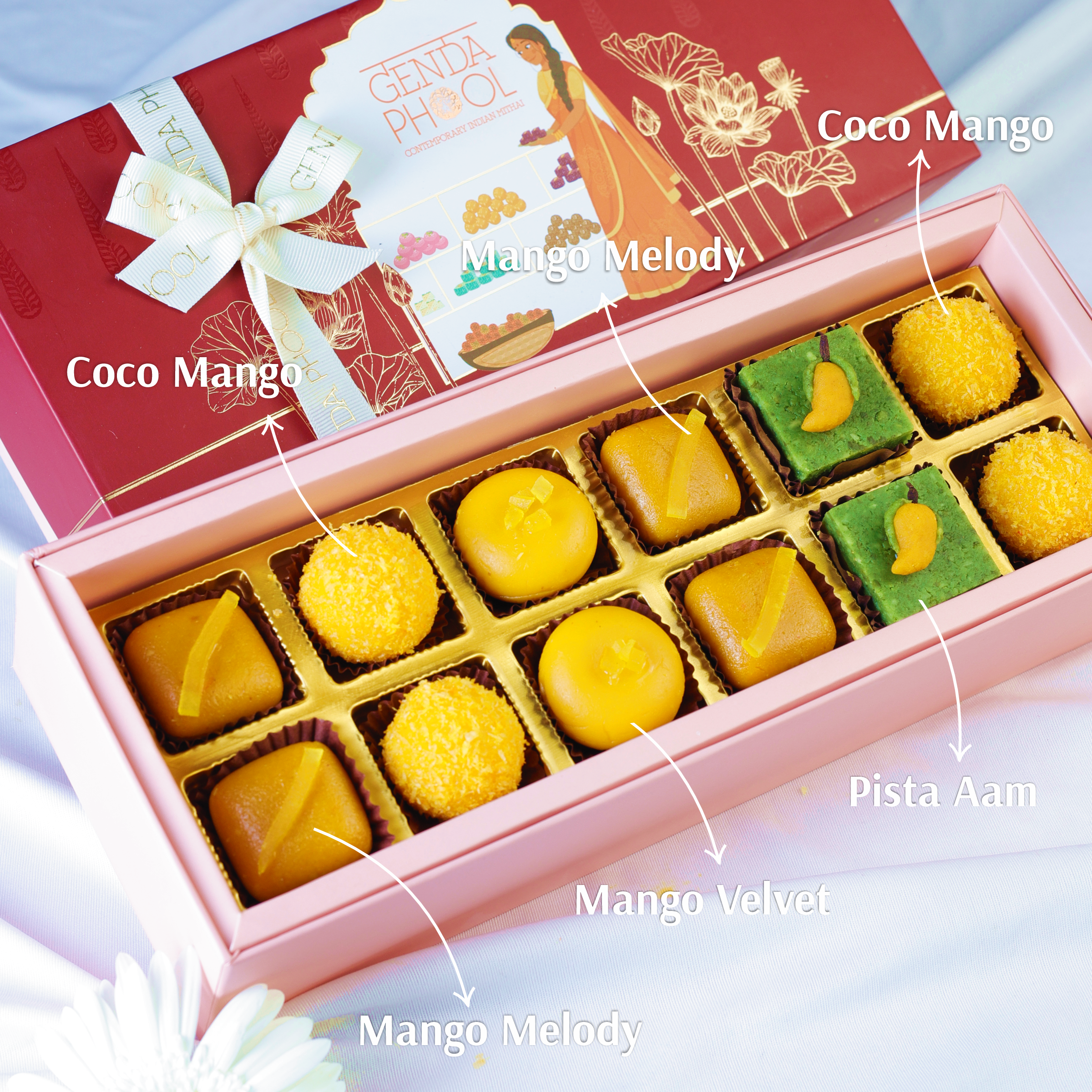 Mango Mithai : 12 Piece Box