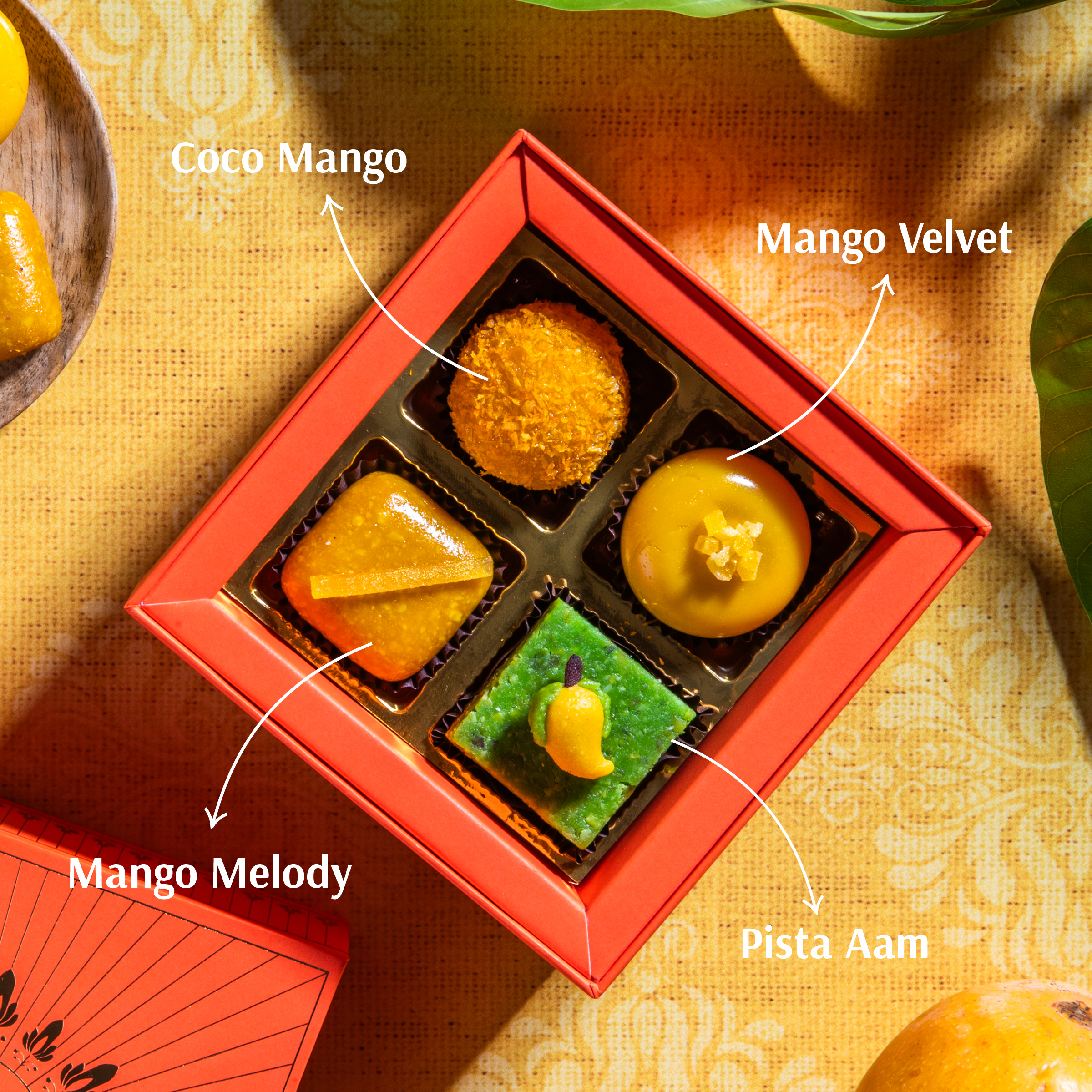 Mango Mithai : 4 Piece Box