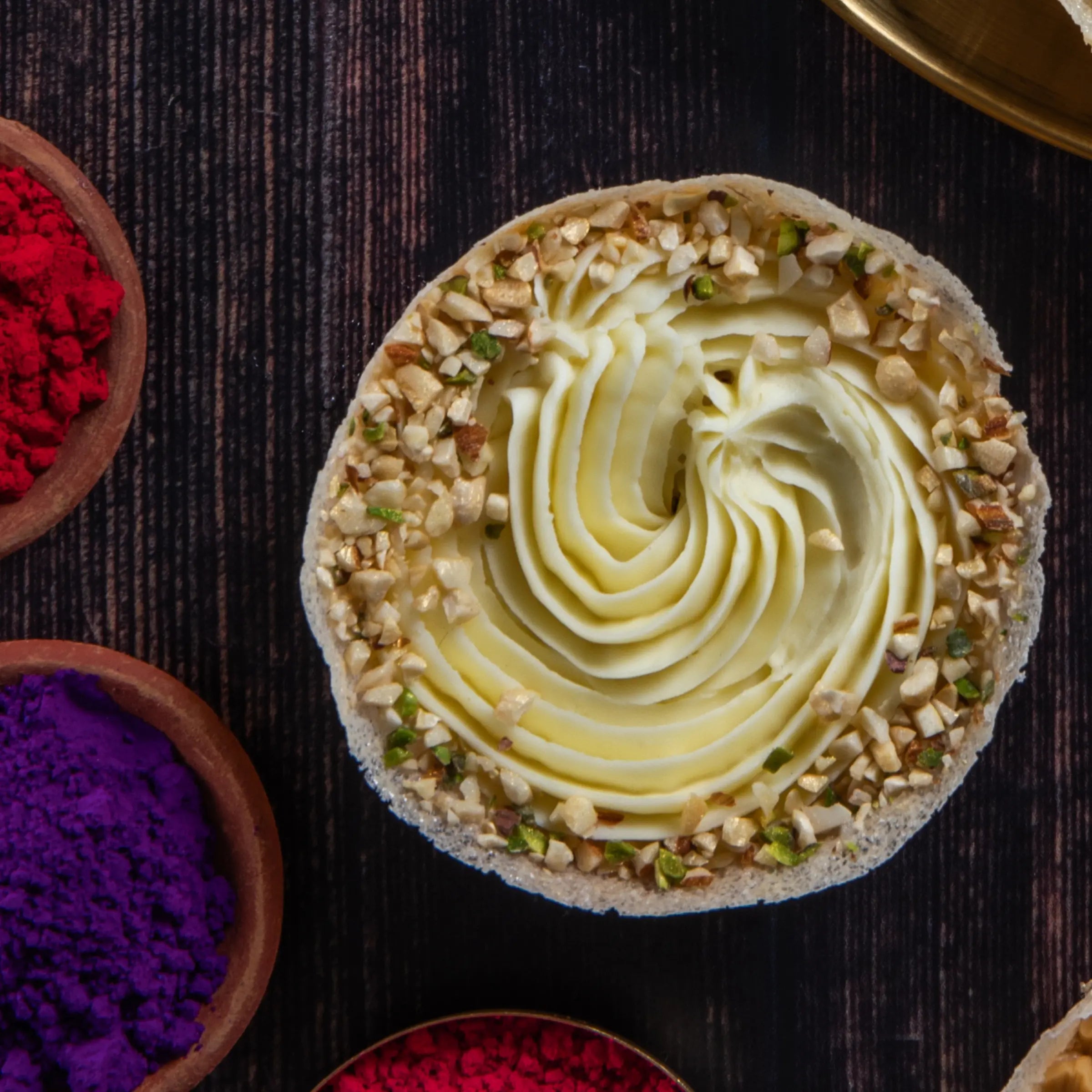 Holi Special Nutty Malai Ghewar (Pack of 2)