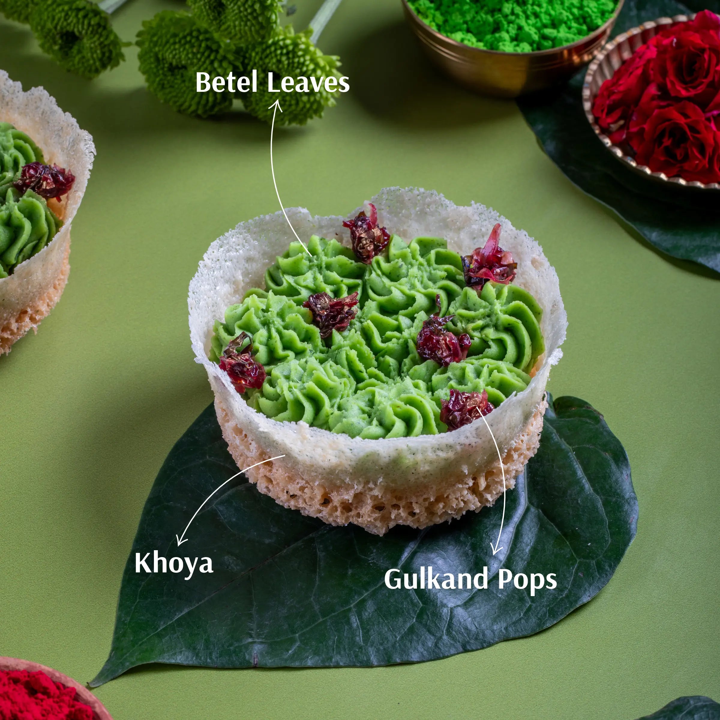 Holi Special Paan Ghewar (Pack of 2)