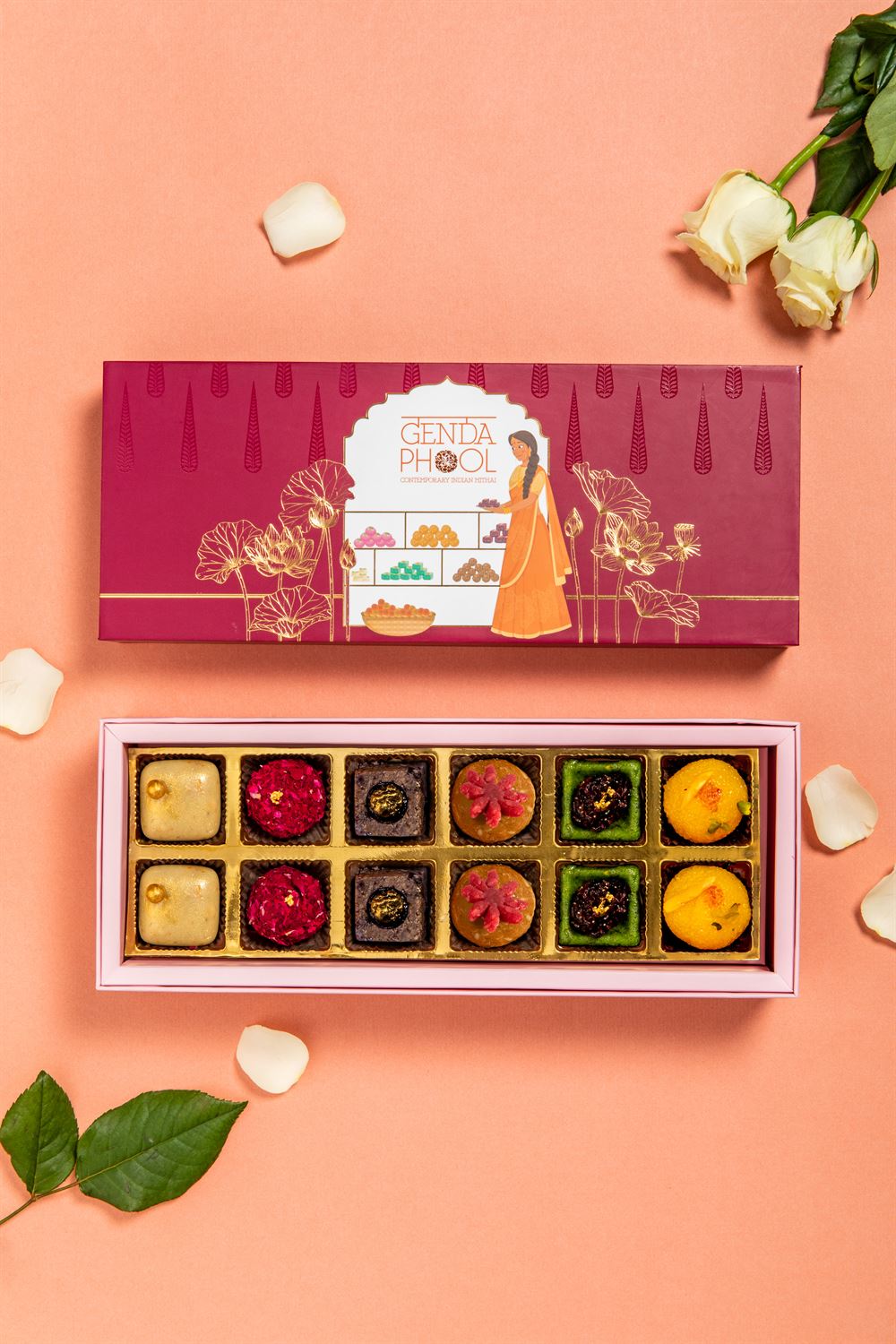 Quartz Rakhi Mithai Box
