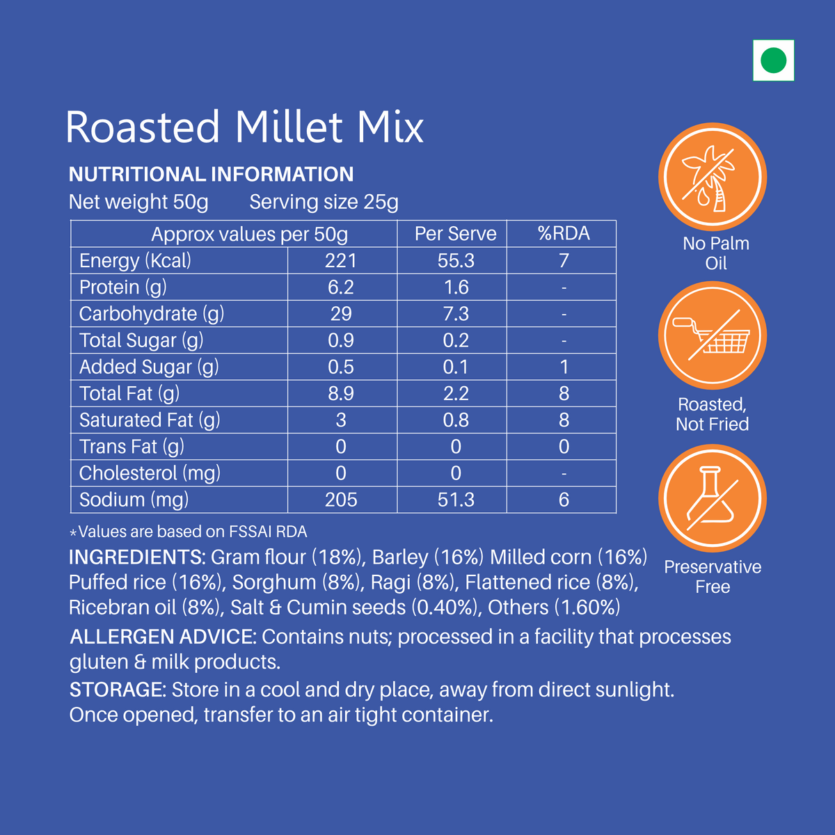 Roasted Millet Mix