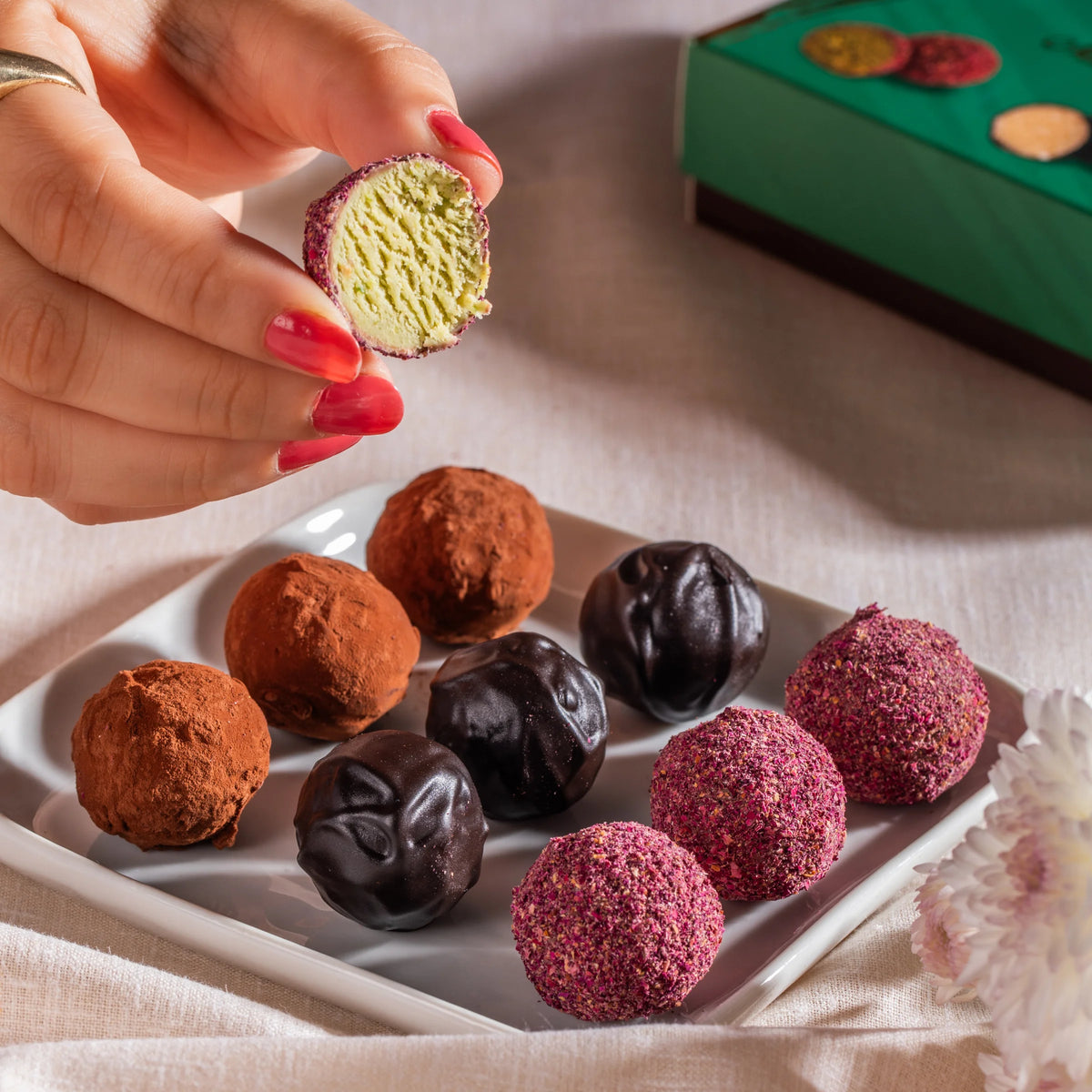 Mithai Truffles- Box of 6