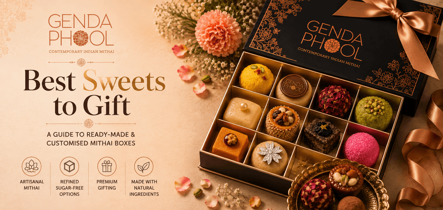 Best Sweets to Gift This Festive Season: A Guide to Ready-Made & Customised Mithai Boxes