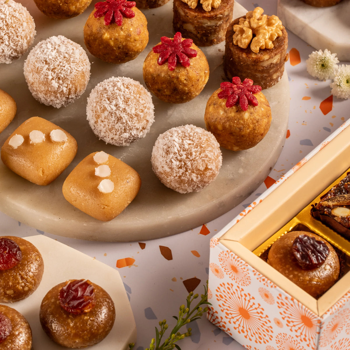 15 Piece Refined Sugar-free Mithai Box