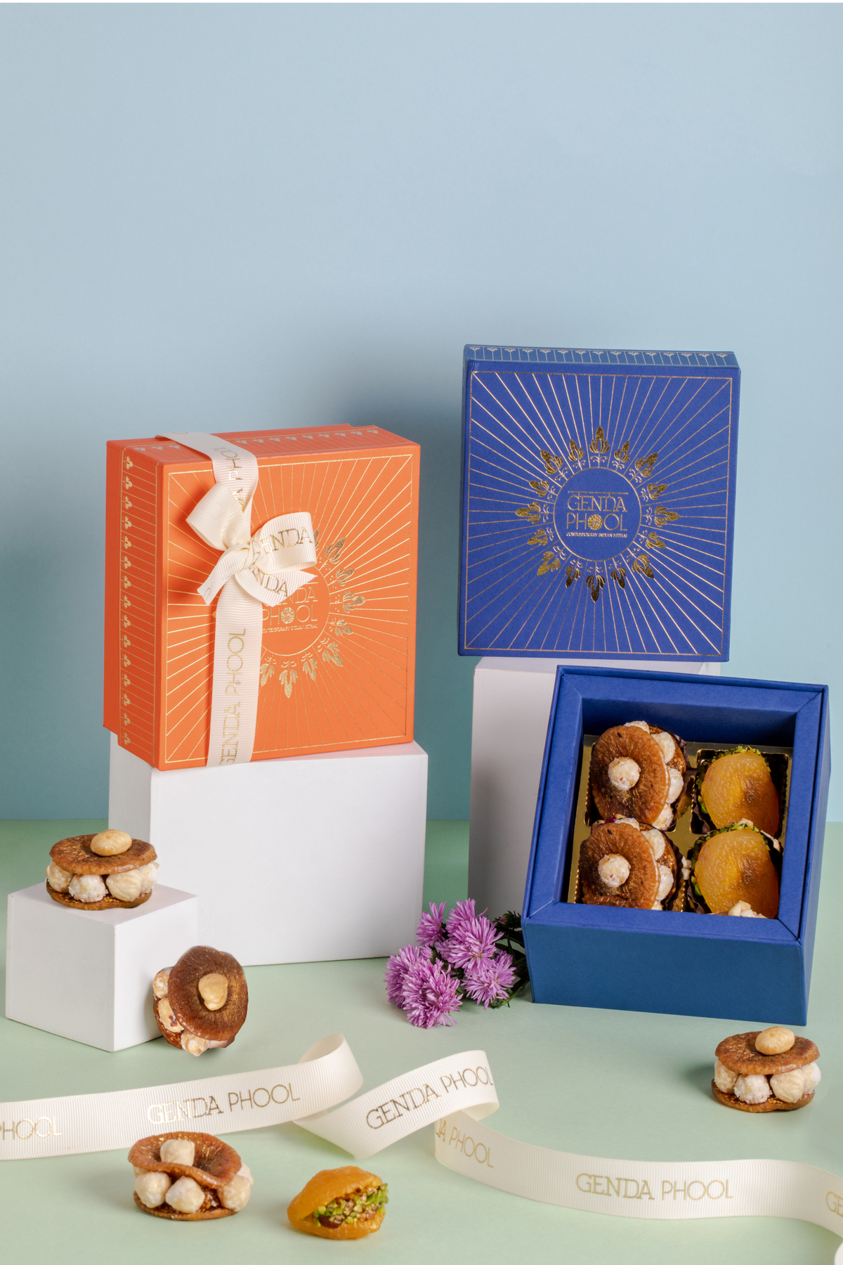 Genda Phool stuffed figs, dates and apricots box