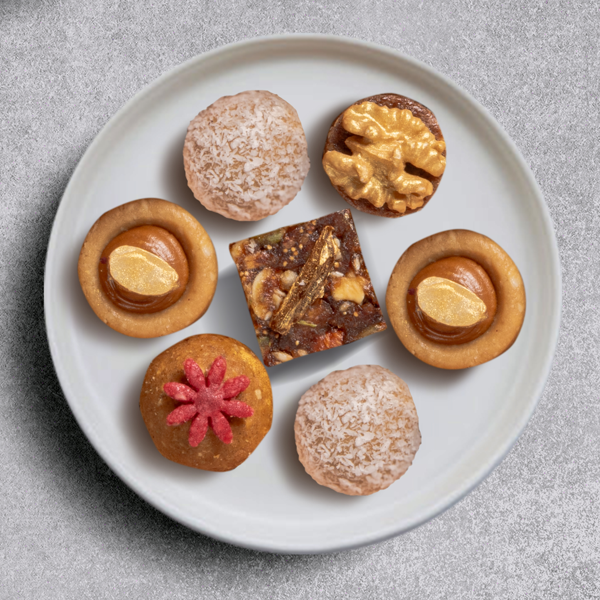 4 Piece Refined Sugar-free Mithai Box