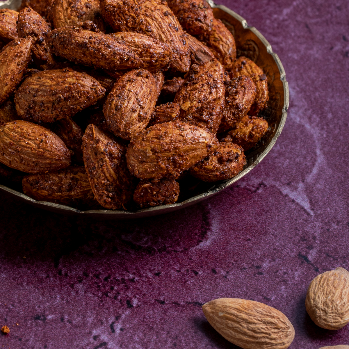 Flame Grilled Almonds