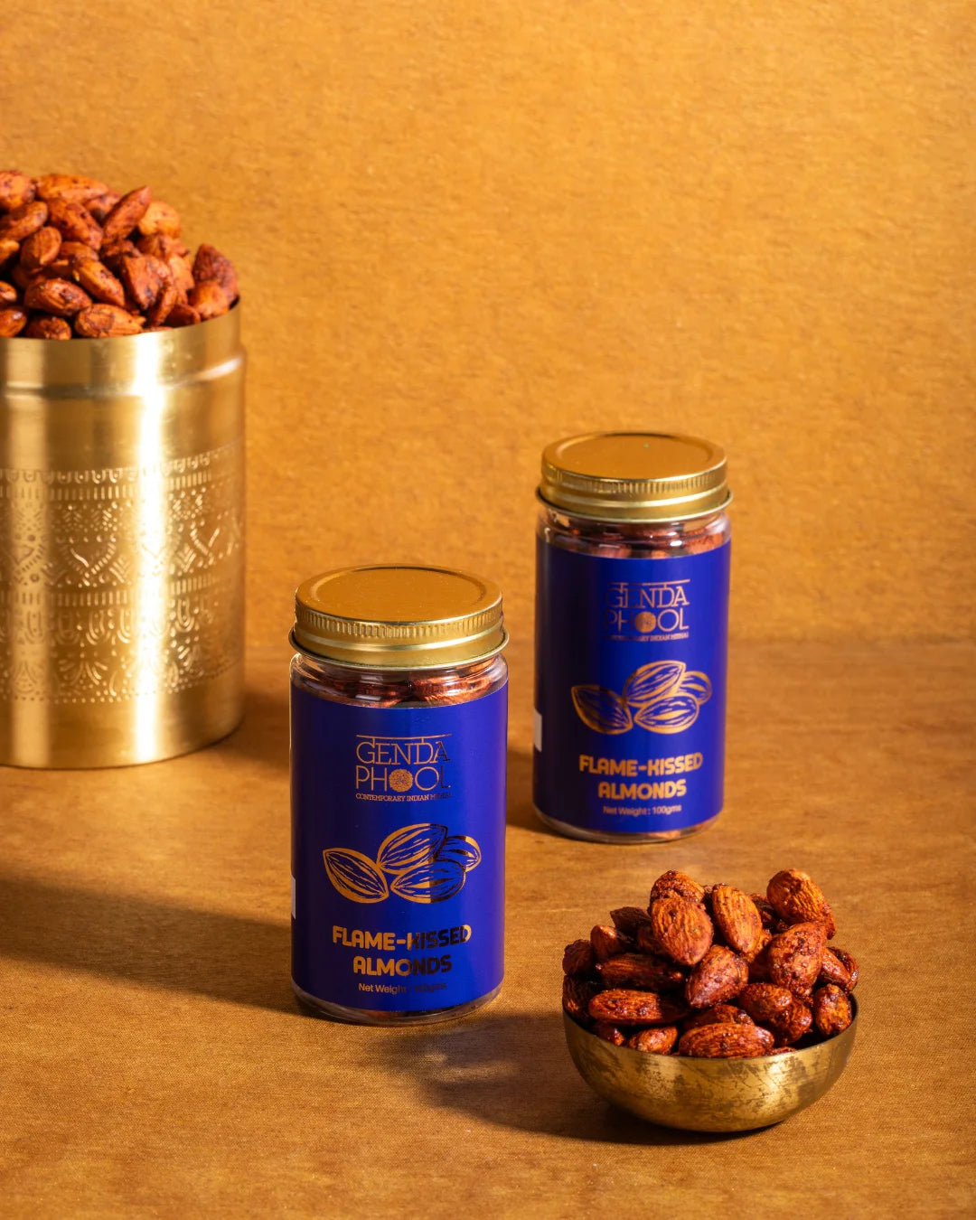 Flame Grilled Almonds