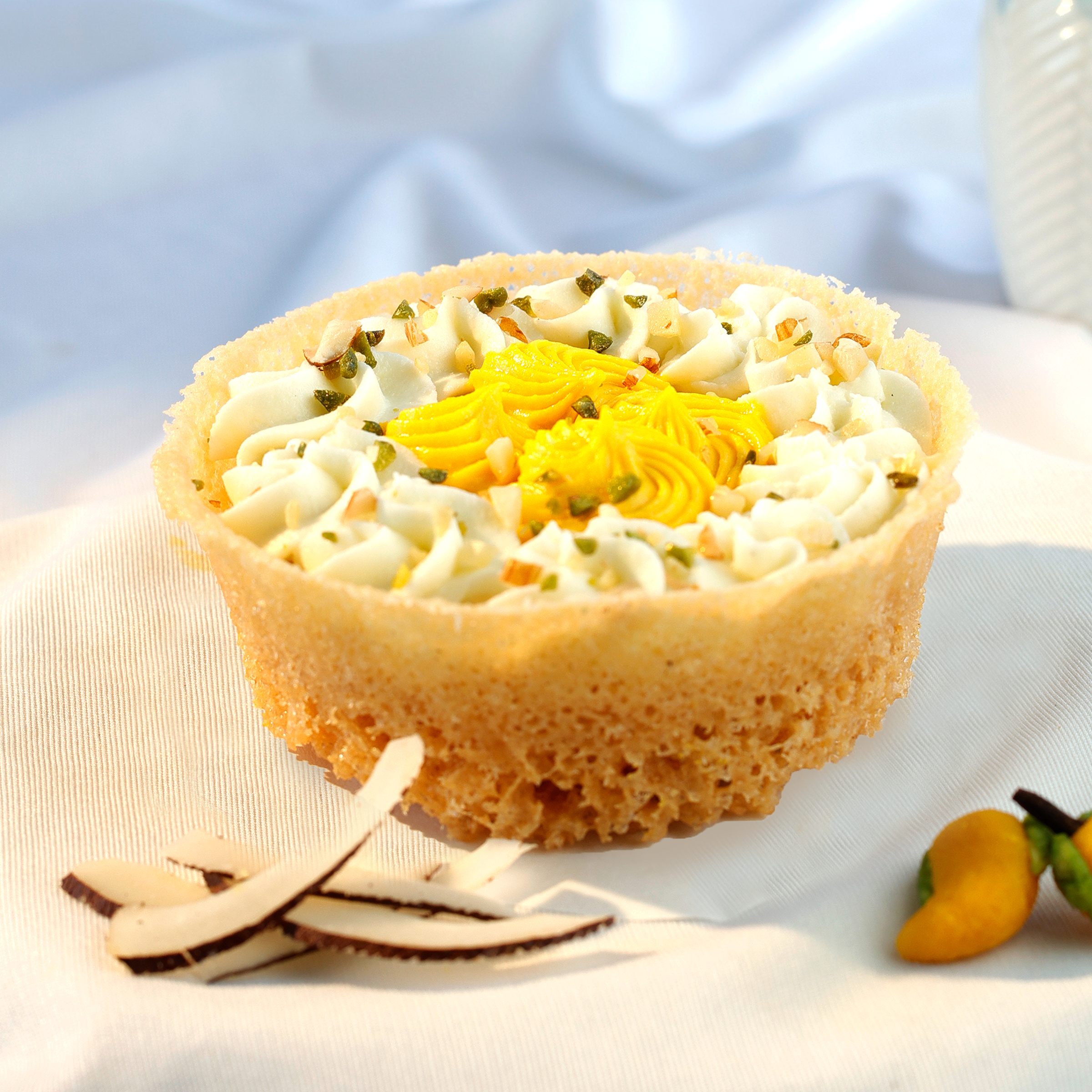 Mango Vanilla & Coconut Ghewar Duo