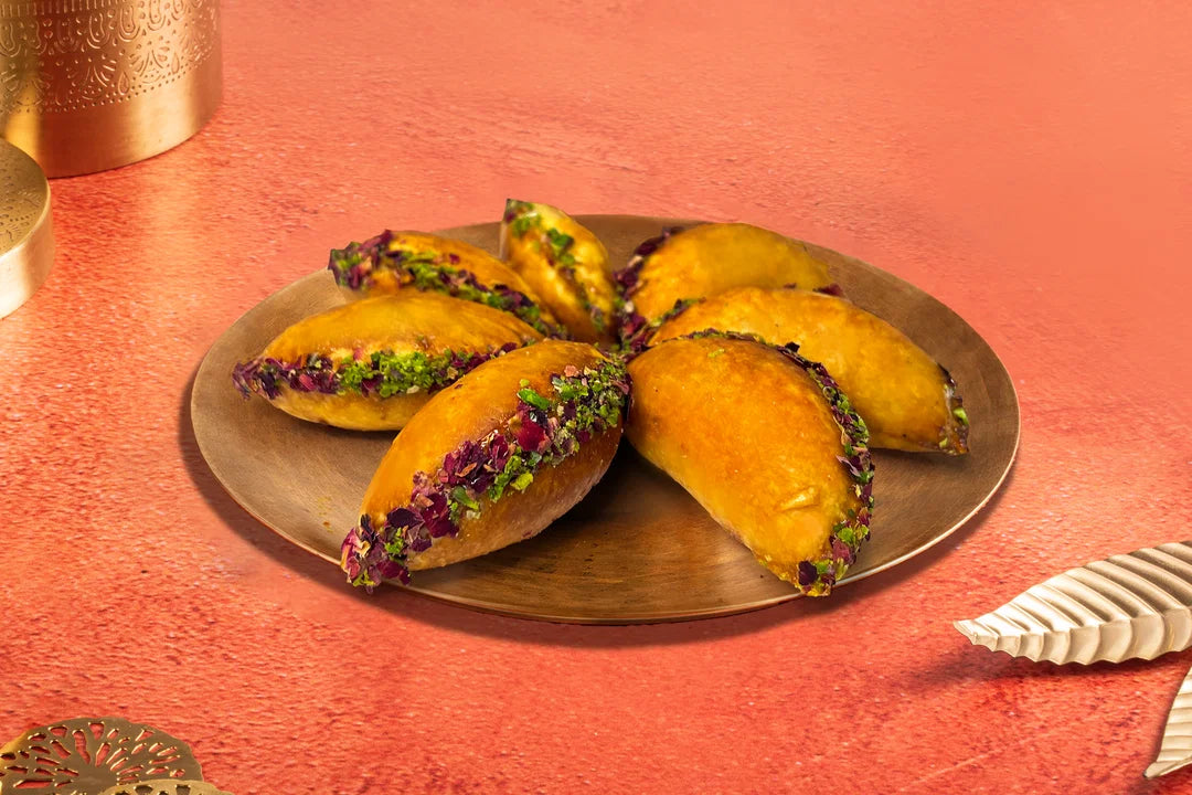 Holi Classic Baked Gujiya (Pack of 10 Pcs)