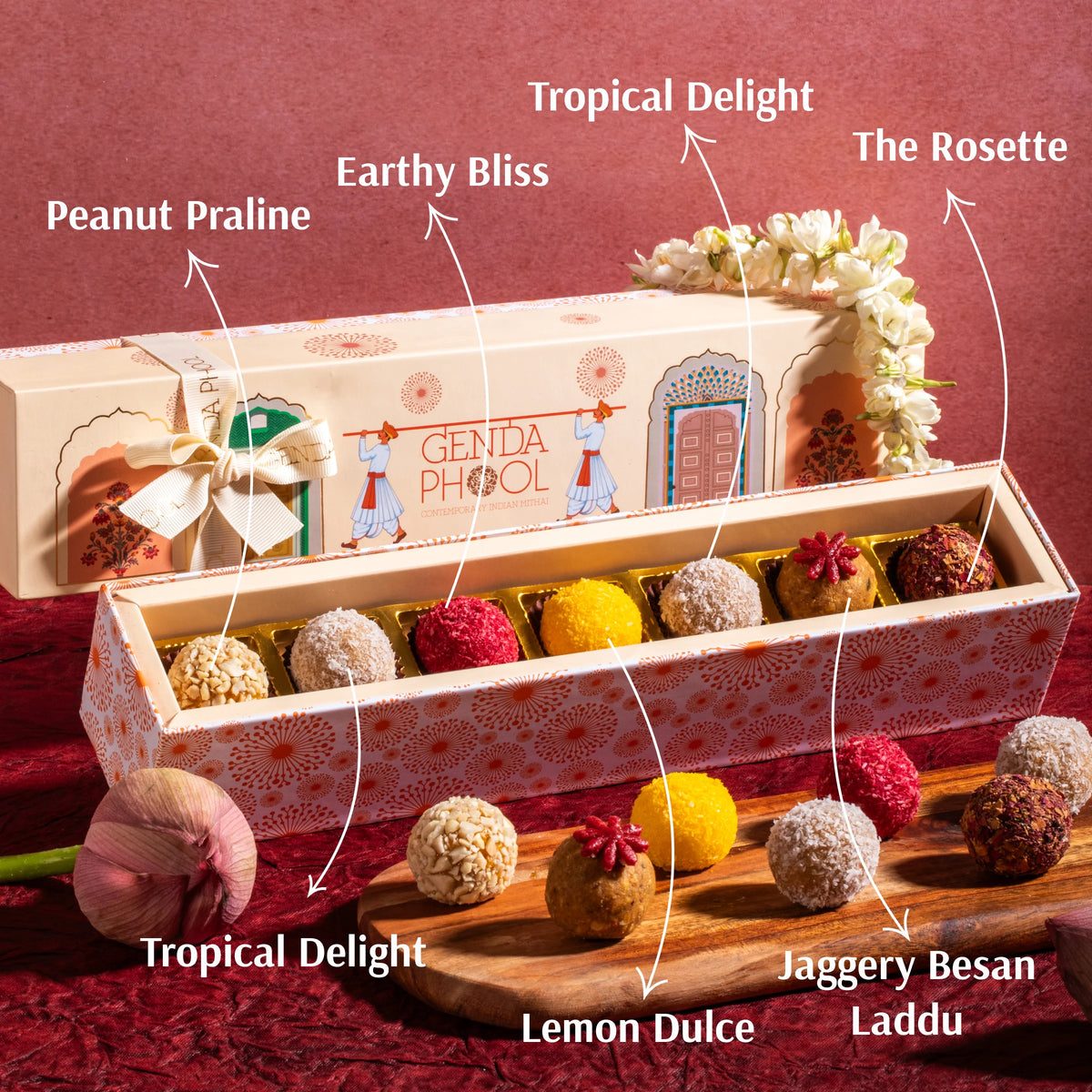 Laddu Lineup • Box of 7 Laddus