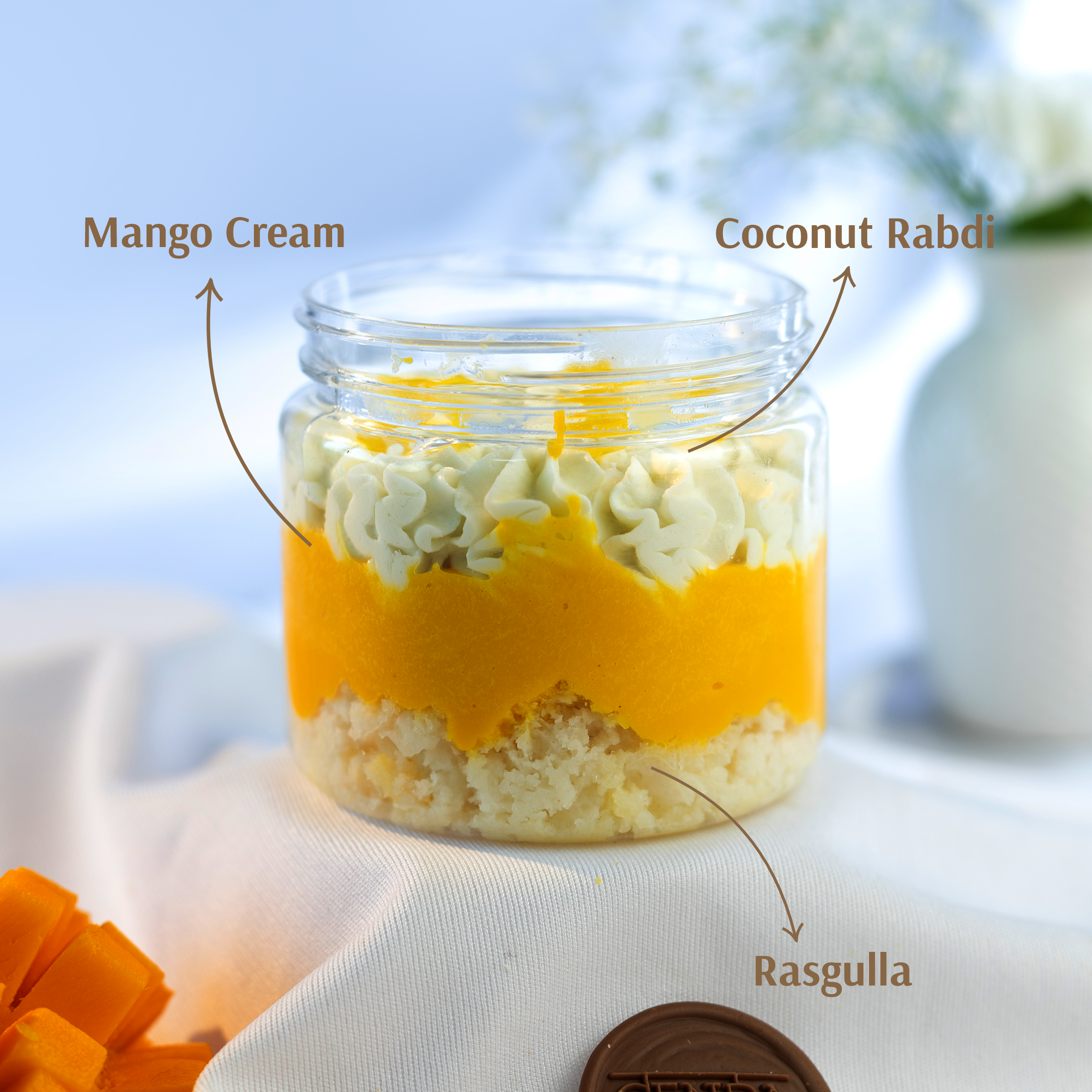Mango Coco Rasgulla Jar (Pack of 3)