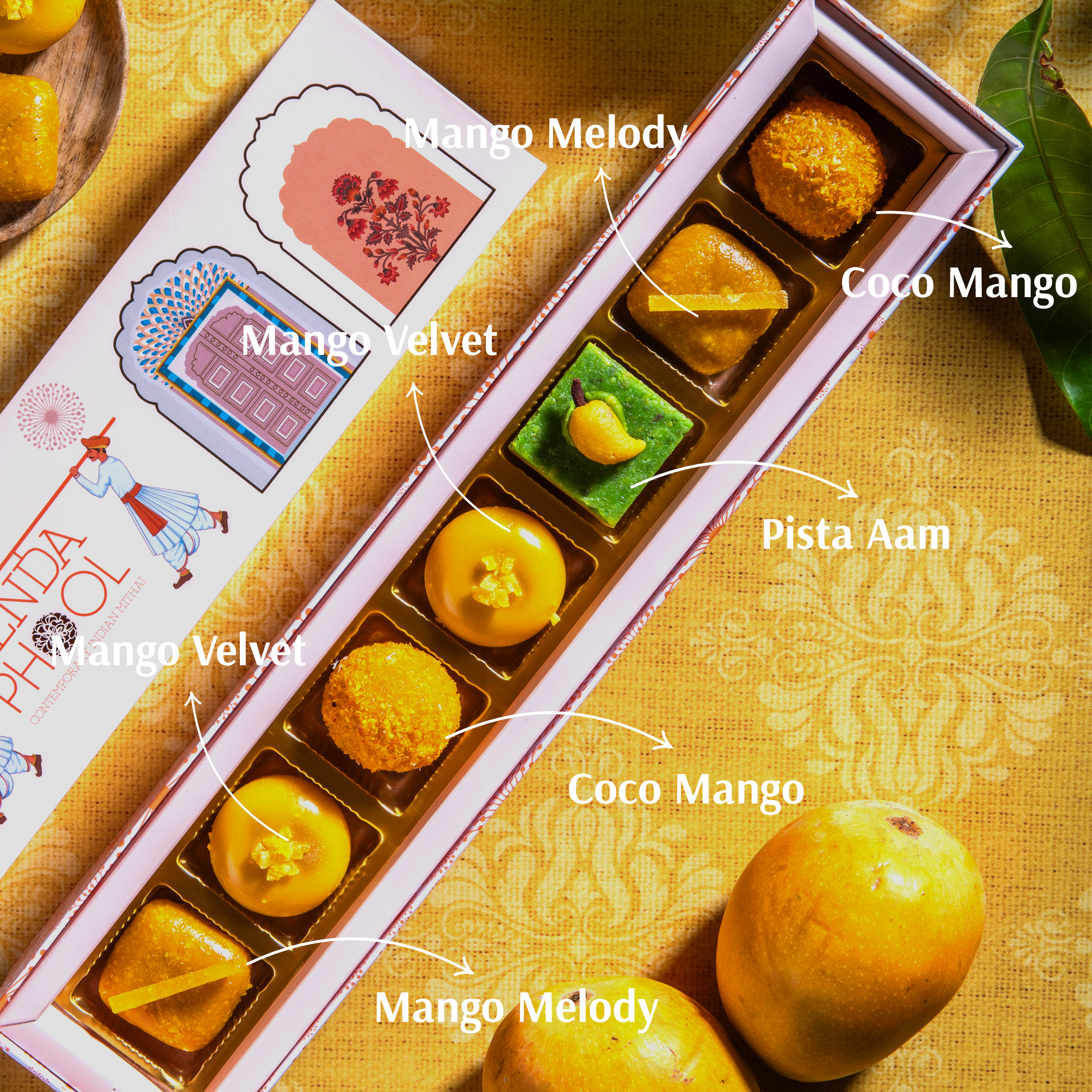 Mango Mithai : 7 Piece Box