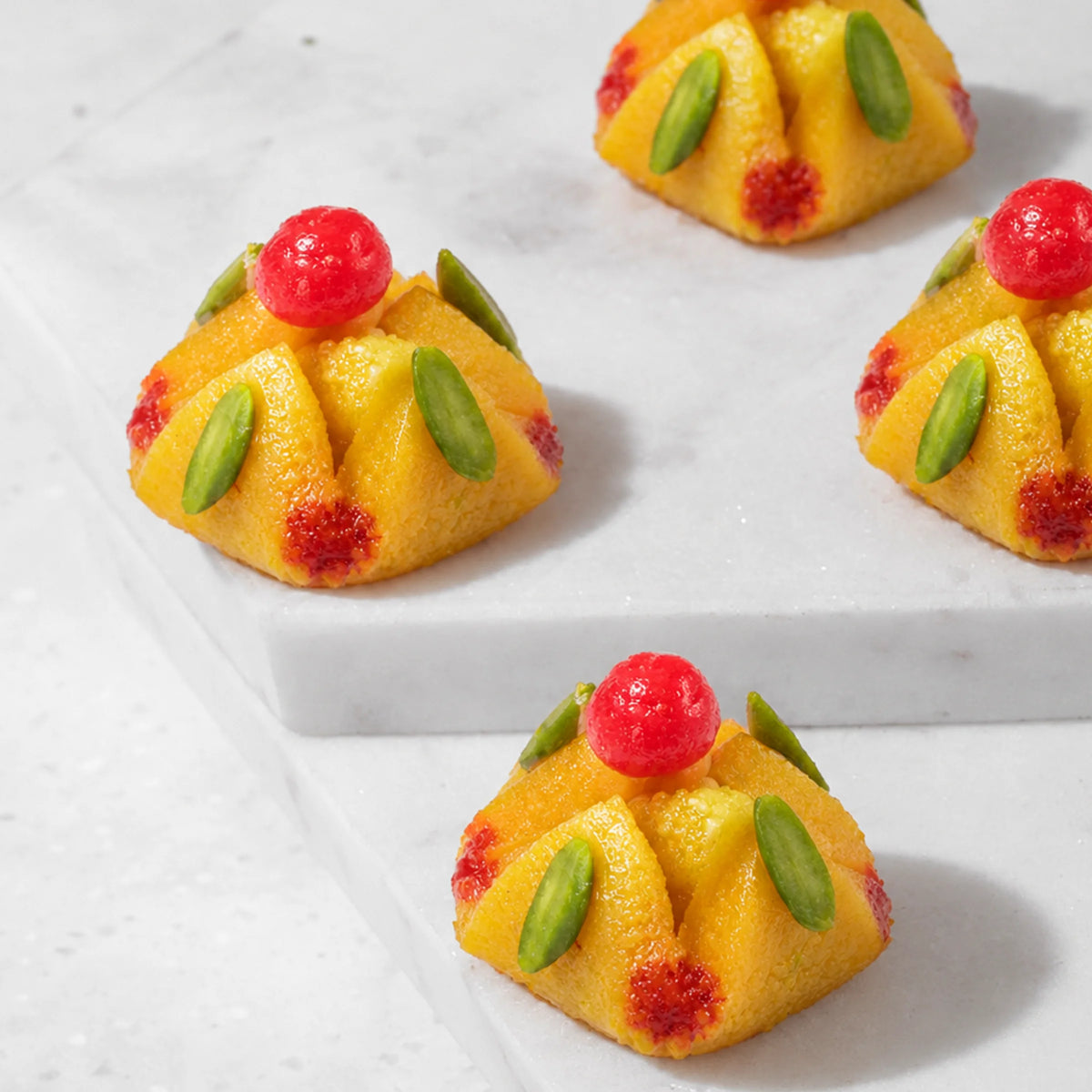 Mithai Quartet • Box of 4 Assorted Mithai