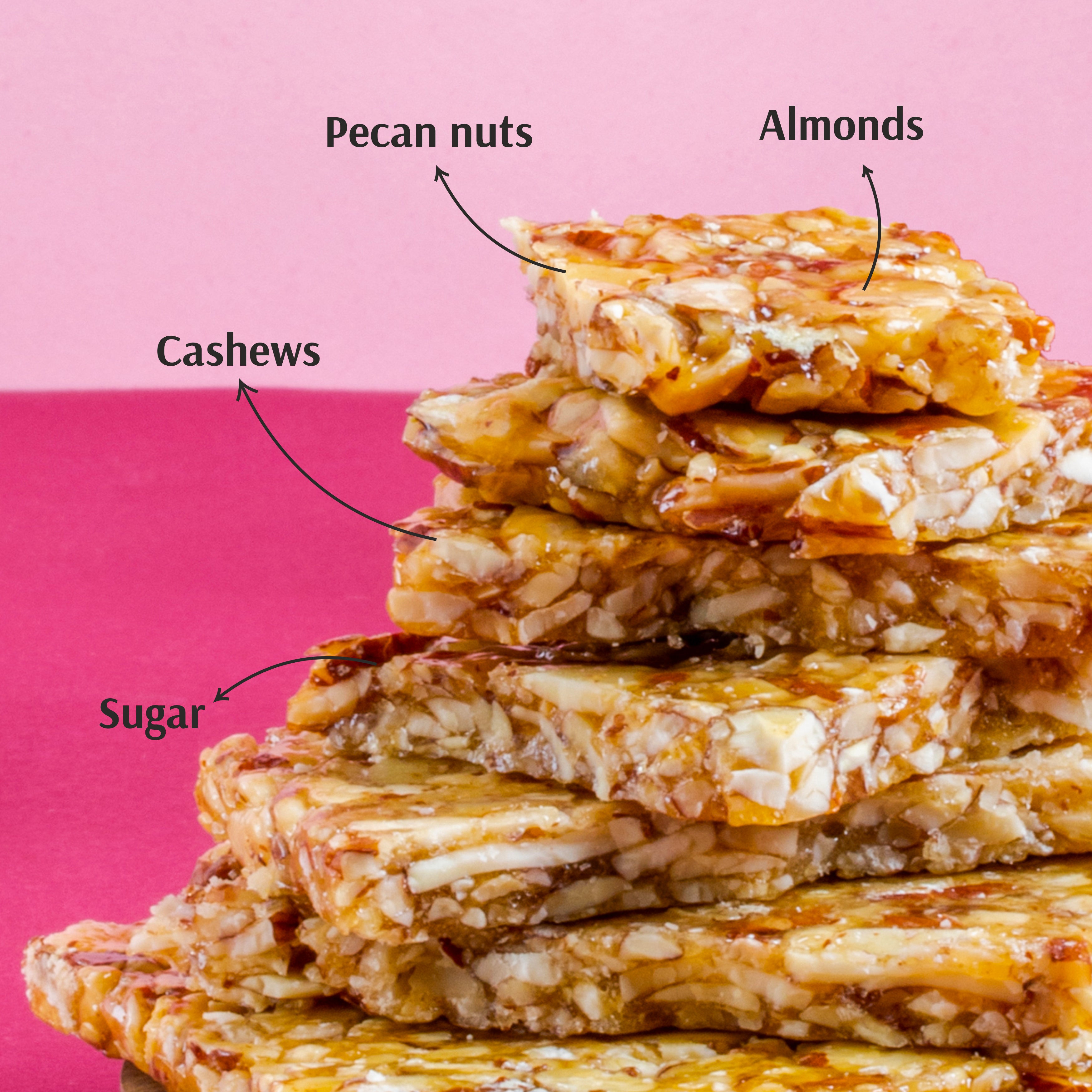 Pecan & Nuts Chikki Brittle