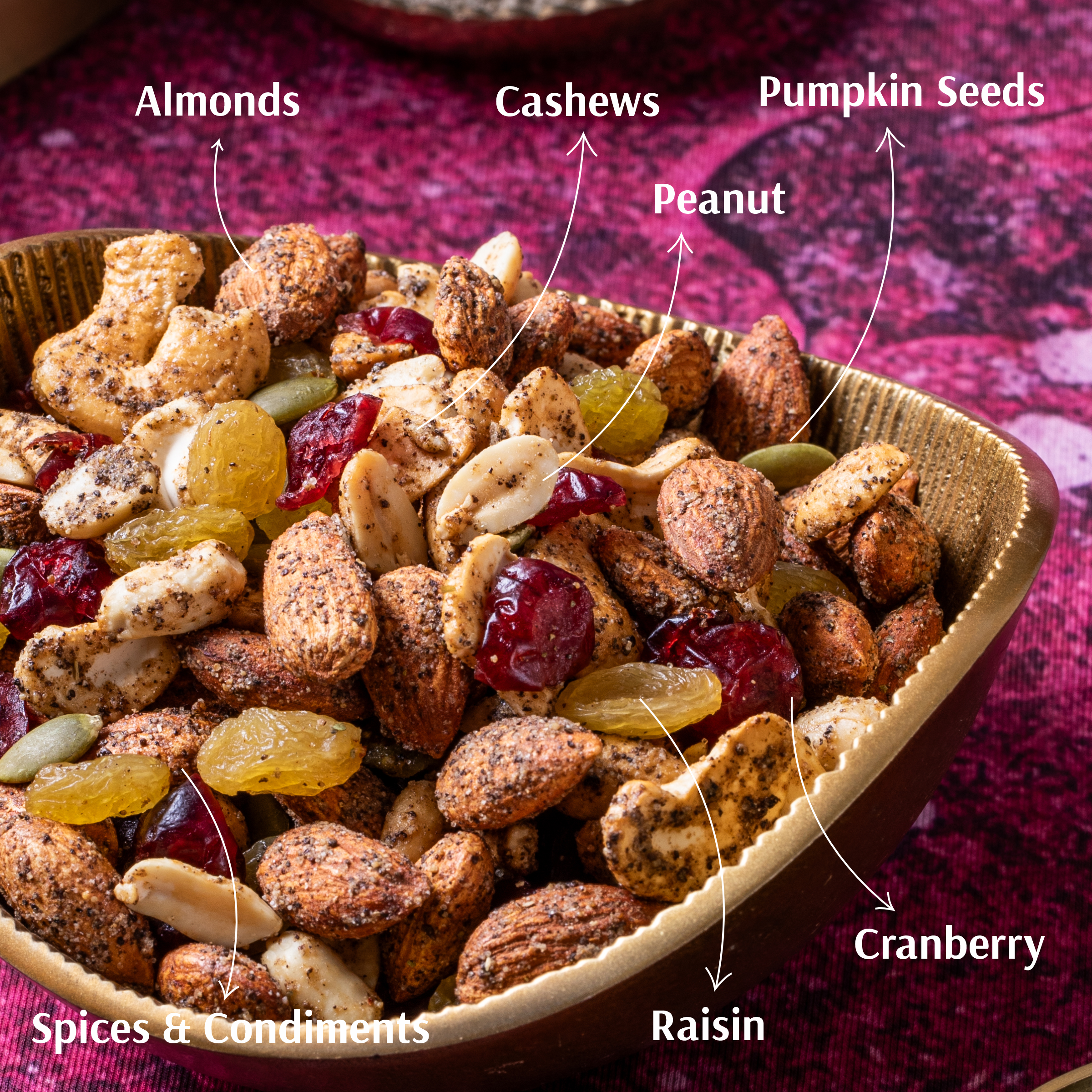 Spice-Dusted Nuts Melange