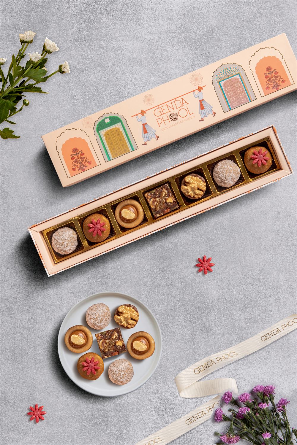 7 Piece Refined Sugar-free Mithai Box