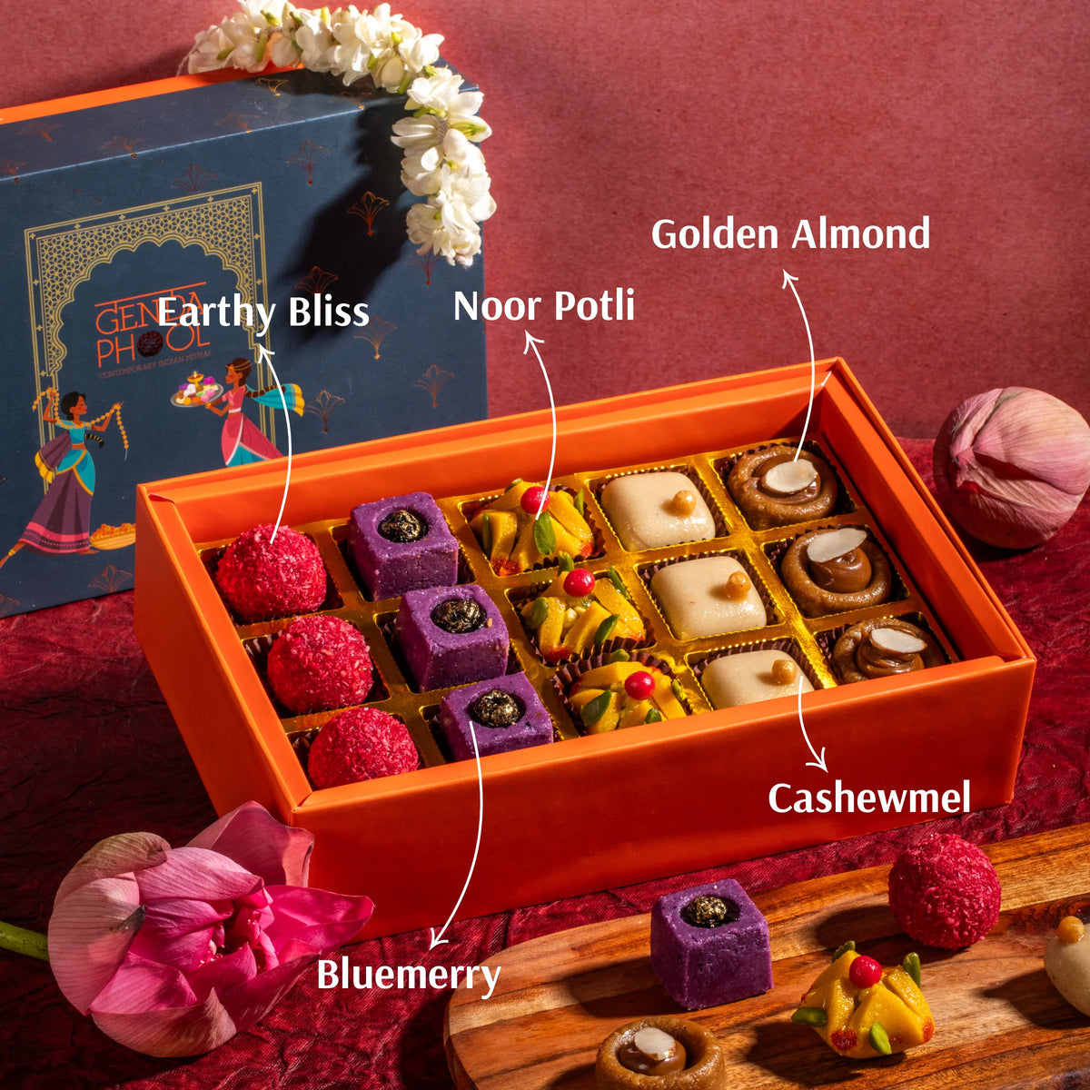Sweet Affair • Box of 15 Assorted Mithai