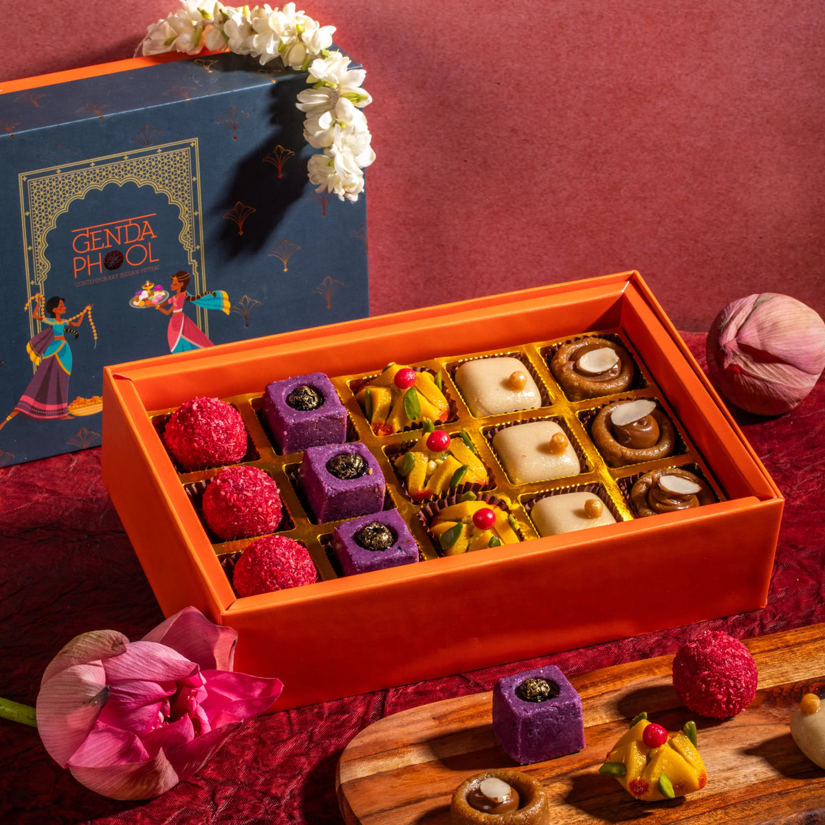 Sweet Affair • Box of 15 Assorted Mithai