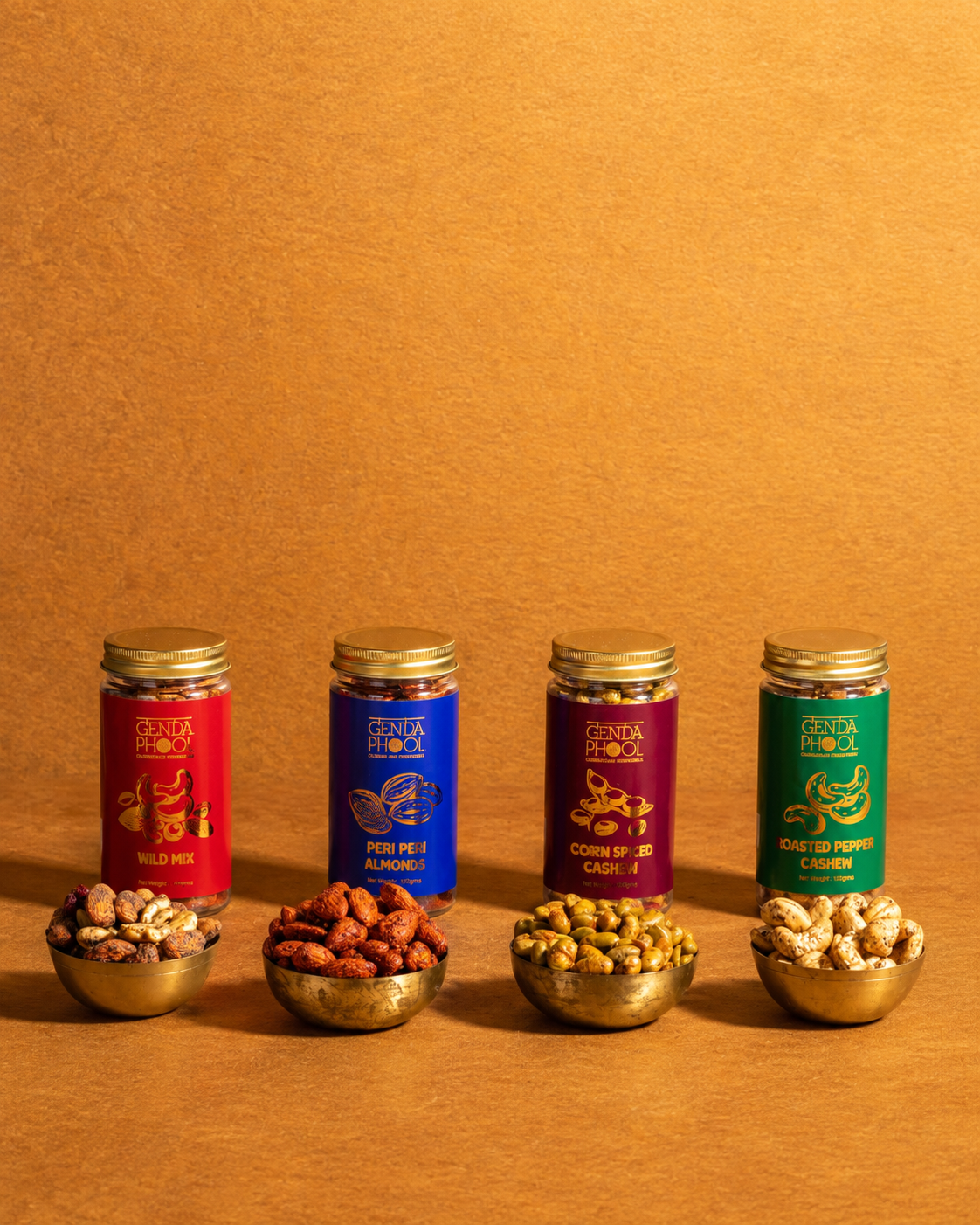 The Dry Fruit Collection — Set of 4 Jars